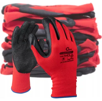 Pracovní rukavice 12x ODOLNÉ PRACOVNÍ RUKAVICE OCHRANNÉ RUKAVICE ODOLNÉ VELIKOST 8 12 PÁRŮ