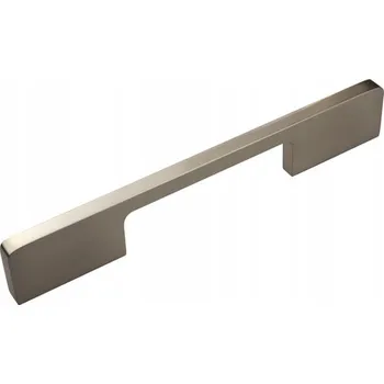 Nábytkové kování NÁBYTKOVÁ ÚCHYTKA UM-149 ROZTEČ L-160/L-186 G8 NIKL KARTÁČOVANÝ