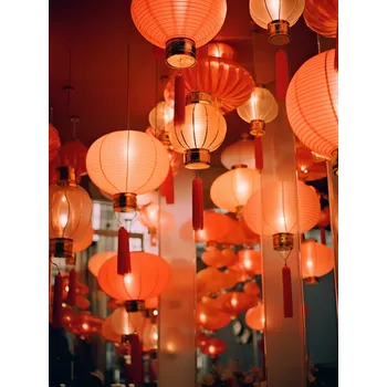 Plakát Plakát Festival Lampionů bez rámu 60 x 80 cm