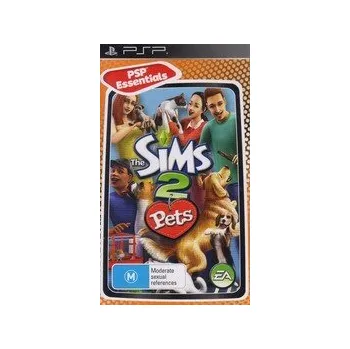 Hra pro starou konzoli The Sims 2 Pets PlayStation Portable (PSP) krabicová verze