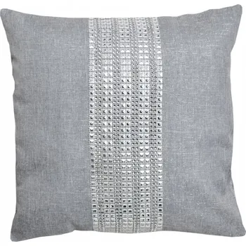 Povlečení POVLEČENÍ NA POLŠTÁŘ šedé 40x40 cm Jedeka dekorativní