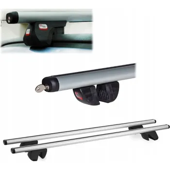 Příčník na automobil Střešní Nosič Základní Tyče 120cm pro Hyundai Matrix 2001-2008