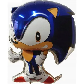 Balónek Fóliový balónek Sonic animovaná pohádka pro děti, dekorace