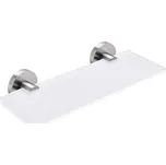 Nimco UNIX NEREZ Police 30 cm, broušená nerez/matné sklo, UNM 13091B-30-10