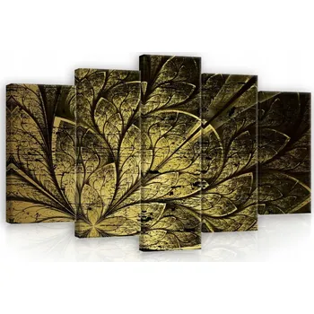 Obraz OBRAZ NA PLÁTNĚ CANVAS 100x60 ABSTRAKCE KVĚTINA