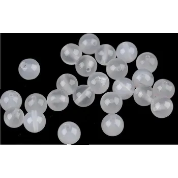 Korálek Achát bílý, minerální korálky Ø6 mm Varianta: achát bílý, Balení: 62 ks