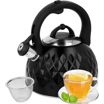 Varná konvice Konvice tradiční ocelová Brunbeste 2,5 l černá