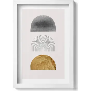 Obraz Nástěnný obraz do obýváku, kuchyně, Boho abstraktní minimalistický 20x30 cm