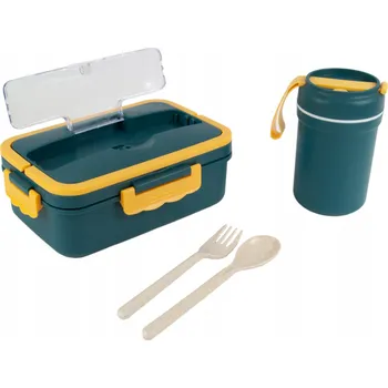 Svačinový box Sada lahev na pití a svačinový box TEKAN o objemu 1000 ml