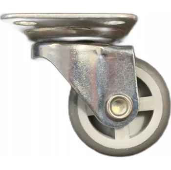 Pojezdové kolečko Malé nábytkové kolečko otočné gumové Fitberg 30 mm