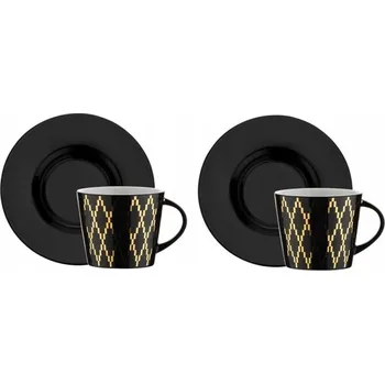 Šálek Kutahya Porselen Glamour porcelán 200 ml 2 ks