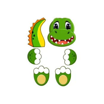 Jedlá dekorace na dort DRÁČEK 2, VARIANTA Jedlý papír 299