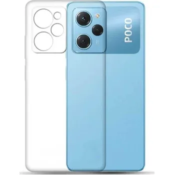 Pouzdro na mobilní telefon Silikonový obal pro Xiaomi Poco X7 Pro - průhledný