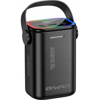 Powerbanka Powerbank Dawei 30000 mAh černý