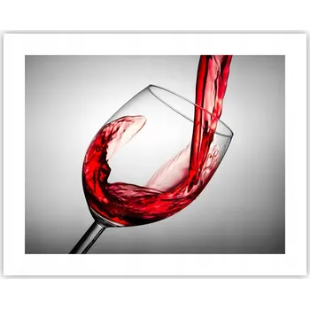 Obraz Obraz plakát na zeď bez rámu 50x40 sklenička foto obývací pokoj ložnice