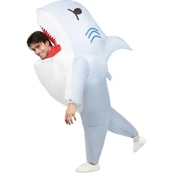 Karnevalový kostým Funiglobal - Nafukovací kostým žralok pro dospělé - One size