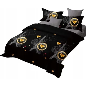 Povlečení POVLEČENÍ BAVLNA 160x200 SYNTETICKÁ BAVLNA 2 POVLAKY NA POLŠTÁŘE