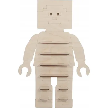 Knihovna POLICE regál expozitor PANÁČEK kostky MINECRAFT