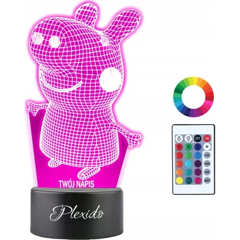 Lampička Plexido vícebarevná Noční lampa