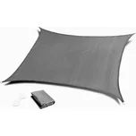 Stínící plachta 5 x 5 m ModernHome, čtvercová - šedá 19196G GRAY