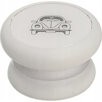 Nábytkové kování Nábytková úchytka GAMET GD07 bílá matná + V34 AUTO