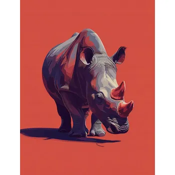 Plakát Plakát Kráčející Gigant bez rámu 50 x 65 cm