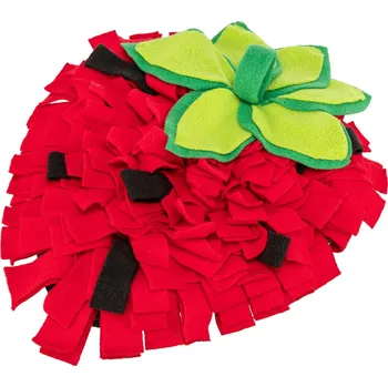 Hračka pro psa Trixie čichací kobereček jahoda - D 40 x Š 33 cm
