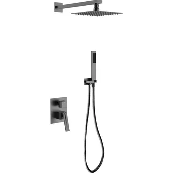 Vodovodní baterie Podomítkový sprchový set SLIM ASPIRA II grafitová BABPAIIGR + slevový kód, + prodloužená záruka