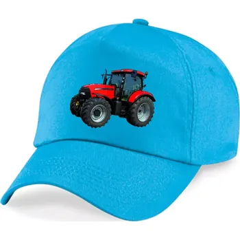 Kšiltovka Dětská kšiltovka s traktorem Case IH 140 (plátěná dětská kšiltovka)