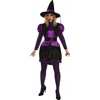 Karnevalový kostým Kostým Čarodějnice pro ženu - L Svatoondřejská Noc Kostým
