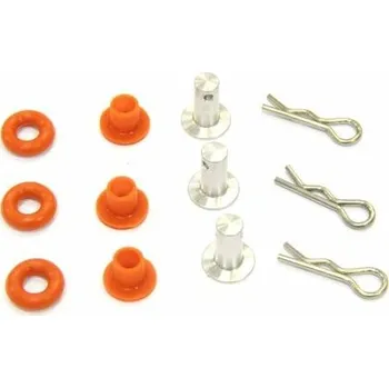 RC náhradní díl Serpent Tank - support alu+rubber cover (3) SER804178 - expresní doprava