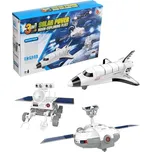 (stavebnice) Vesmírná flotila průzkumná solární 3v1 plast v krabici