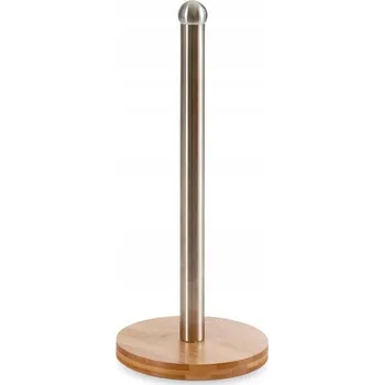 Utěrka KOVOWÝ KUCHYŇSKÝ STOJAN NA PAPÍROVÉ UTĚRKY 32 x 15 cm DO KUCHYNĚ