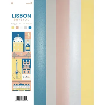 Kancelářský papír Barevný papír A4 Netuno, 25 listů