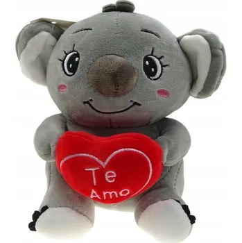 plyšák Plyšová Hračka – medvídek KOALA se srdcem a plyšák s přísavkou