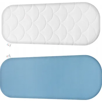 MATRACE DO KORBIČKY KOČÁRKU GONDOLY 73x31 Oboustranná do kolébky Modrá