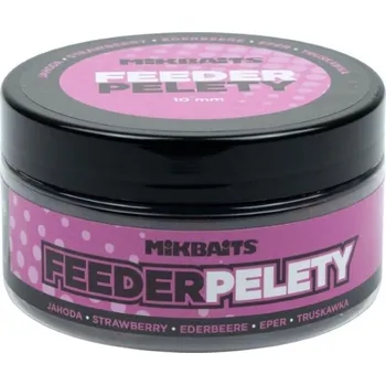 Pelety Mikbaits Feeder 10mm 100ml Jahoda