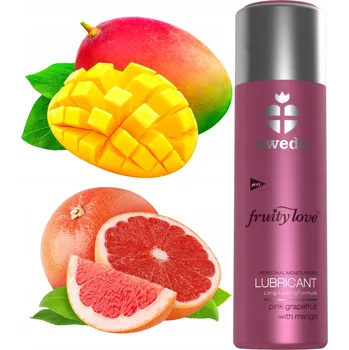 Lubrikační gel Swede Fruity Love Lubrikační gel – příchuť Pink Grapefruit a Mango, 100 ml