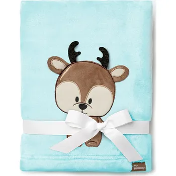 Dětská deka Be Mammy Dětská deka s 3D motivem Mazlíček dárek svátky 76x102 BE-168