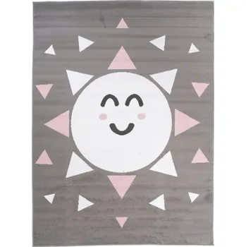 Koberec KOBEREC PINKY 180x250 SLUNÍČKO PASTELOVÝ PRO DĚTI