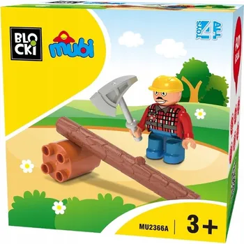 ostatní stavebnice Stavebnice Mubi Panáček Figurka JIXIN