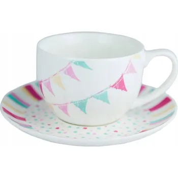 Ashdene Porcelánové šálky na čaj 16534 Kolekce bonbóny Lane