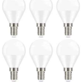 Žárovka LED žárovky E14 5W = 40W 400lm teplá bílá 6 Ks