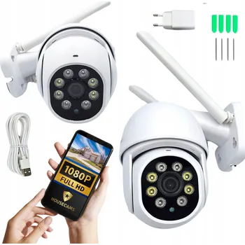 IP kamera IP kamera vnitřní/venkovní HOUSECAMS MONITORING ŽIVÝ NÁHLED SLEDOVÁNÍ POHYBU AUDIO