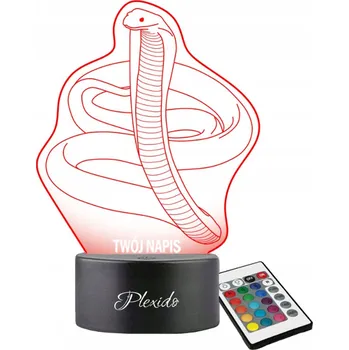 Lampička Plexido vícebarevná Noční lampa