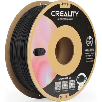 Creality CR-PLA Matte - Black - 1.75 mm - 1 kg
