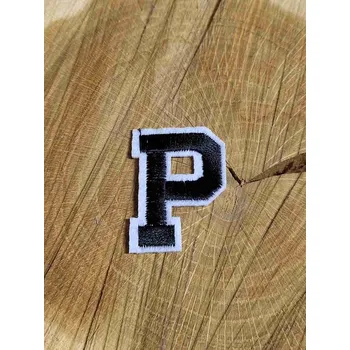 Textilní nažehlovací páska Nažehlovačka písmeno P