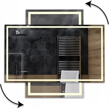 Zrcadlo Zrcadlo LED Neutrální Atlanta K24 80x60cm