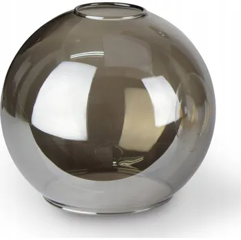 Obraz Stínidlo LUXOLAR skleněné stříbrné/šedé E27 15 cm glamour