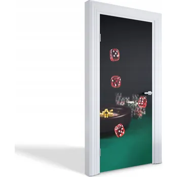 Fototapeta Samolepící fototapeta na dveře nebo skříň Kostky 95x205 cm